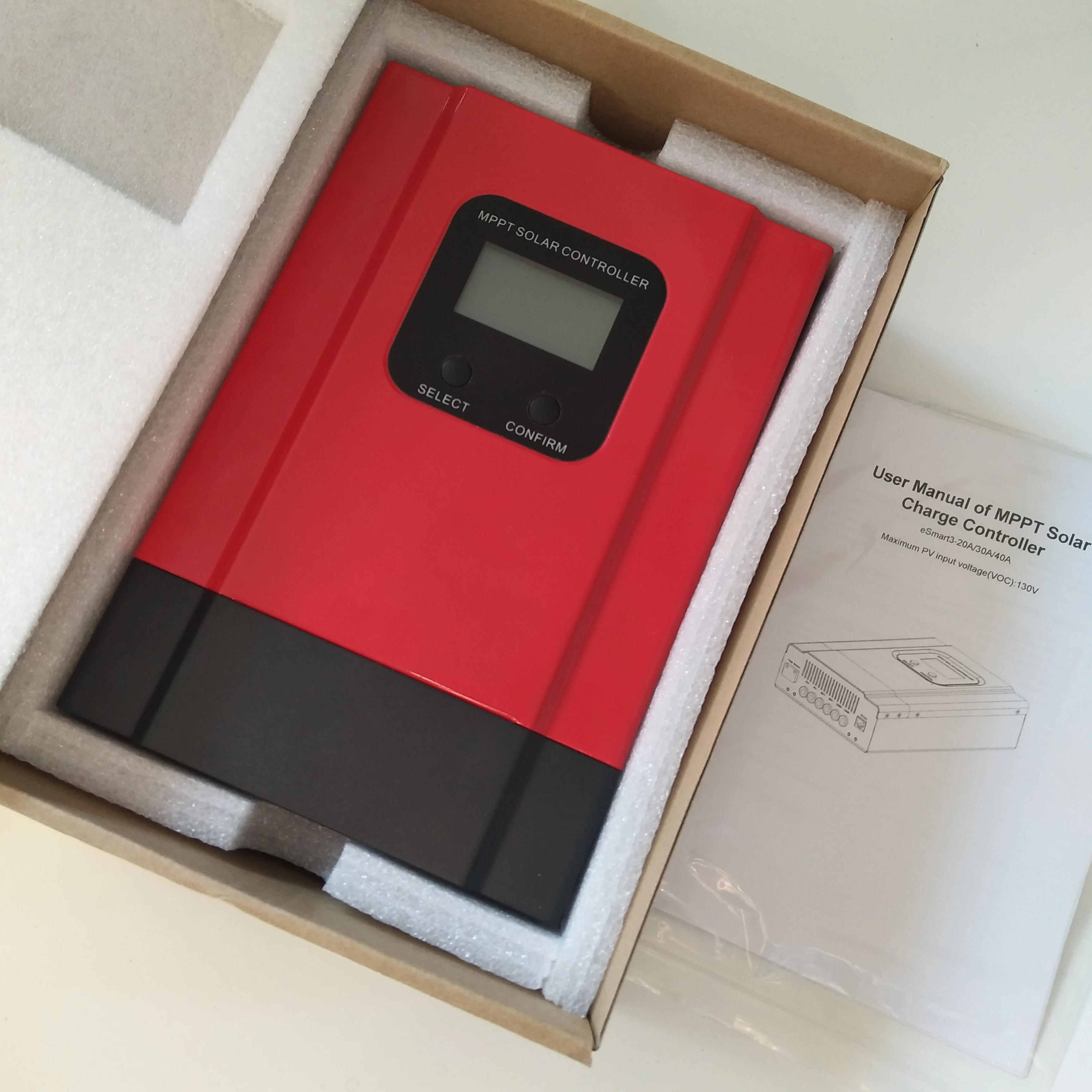  Esmart3 серии MPPT Контроллер заряда для фотоэлектрических систем 60A 12V 24V 48V Авто