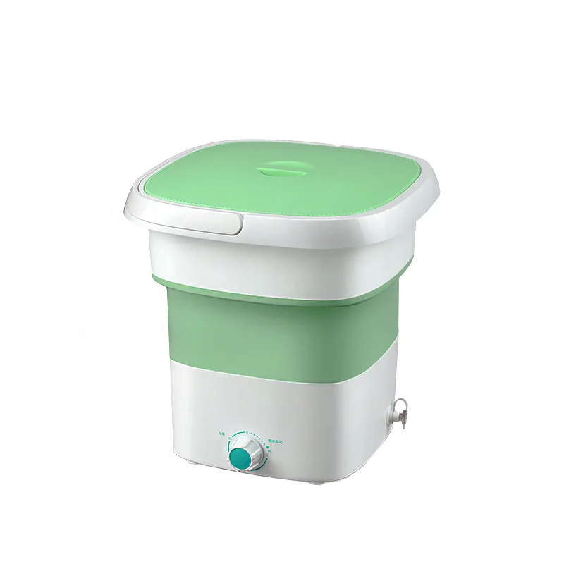 Household Underwear Foldable Mini Washing Machines With Dryer For Traveling