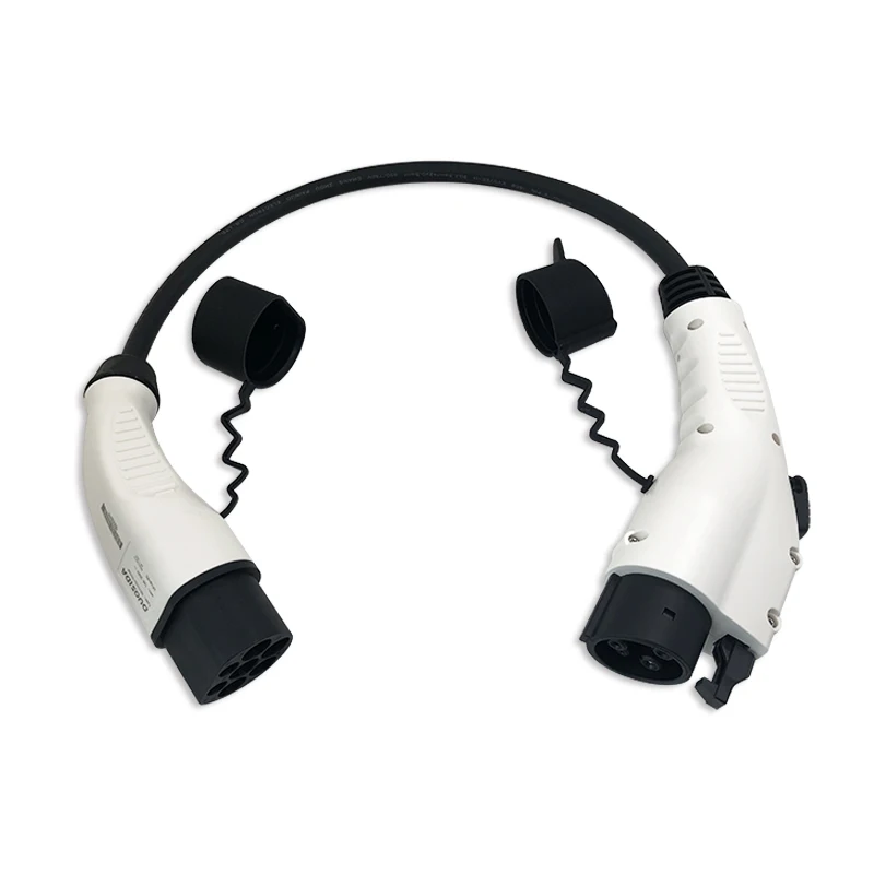 
Зарядный адаптер для EV 32A тип 1 к Тип 2 EV адаптер для зарядного устройства расширенный кабель преобразователь переменного тока для EV автомобильной зарядной станции 