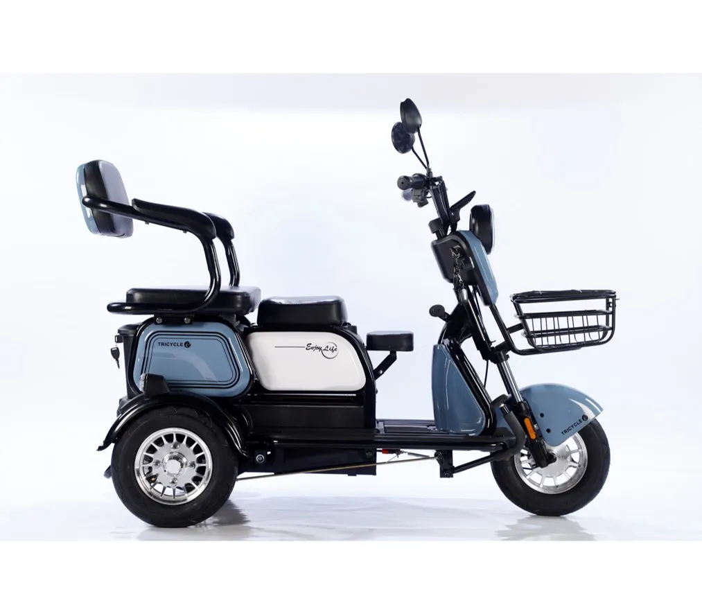 800W electric tricycle household small scooter three-seat adjustable electric tricycle electric tricycle turkey
