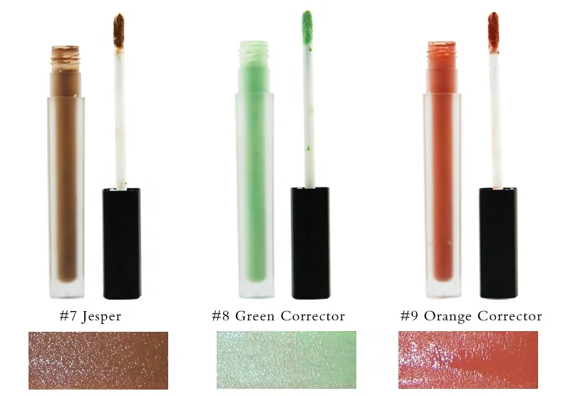 No Logo Coverage Concealer Makeup 9 Color Waterproof Private Label Liquid Concealer