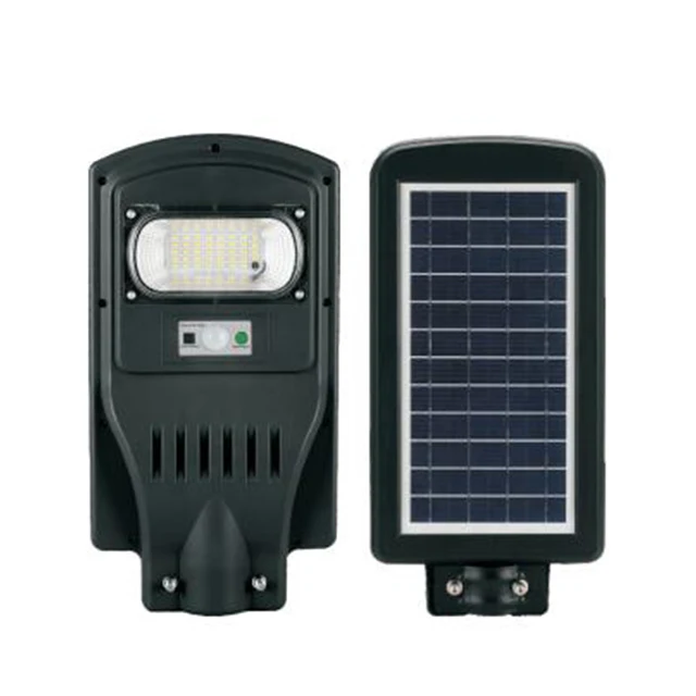 20w-60w solar street light project MPPT controller A-graded aluminum integrated all in one solar street light