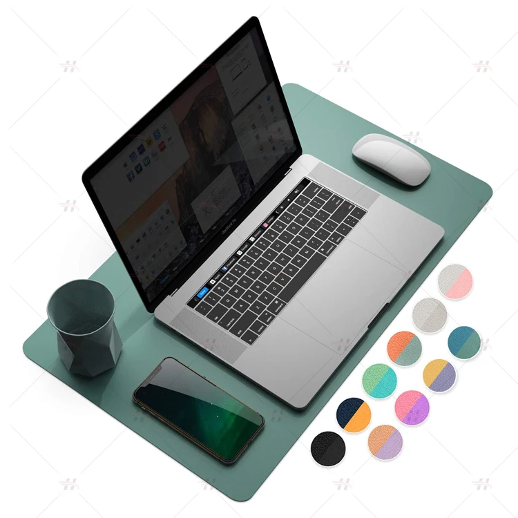 hotselling High quality customizedcolors pro office synthetic  leather mat desk mat