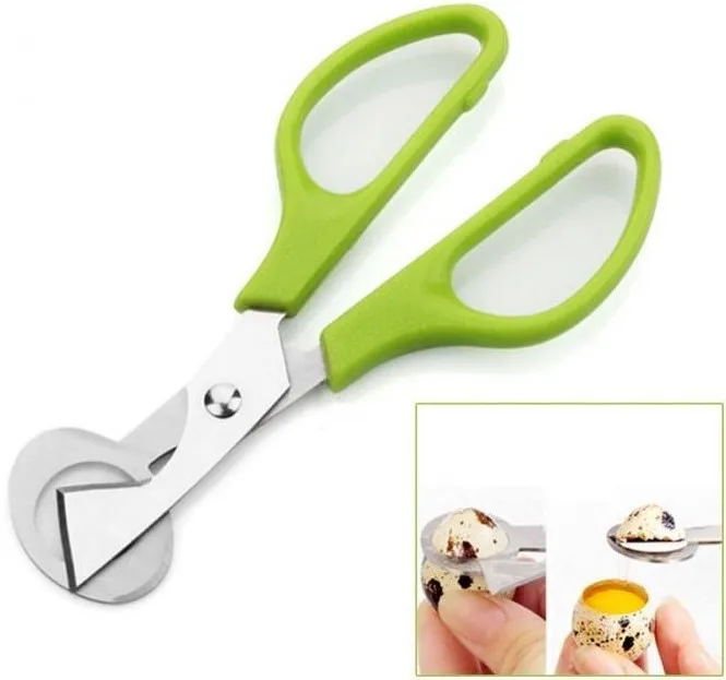 Kitchen Wholesale Quail Bird Egg Cutter Opener Scissors