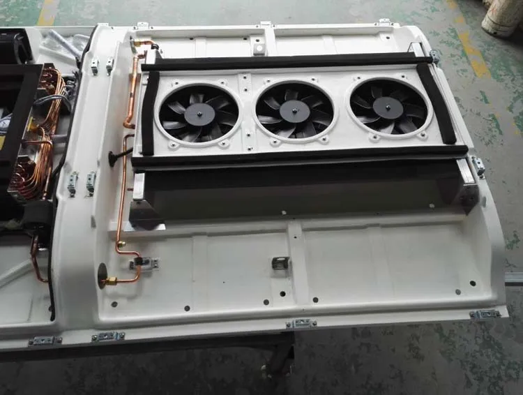 CE TKT-200M Bus Air Conditioner 12V Rooftop AC Unit For Buses