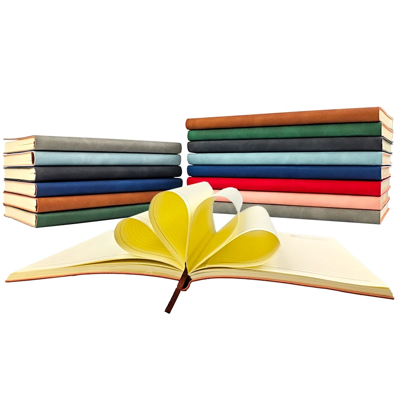 source factory custom leather notebook journal stationery office stationery hardcover notebook a5