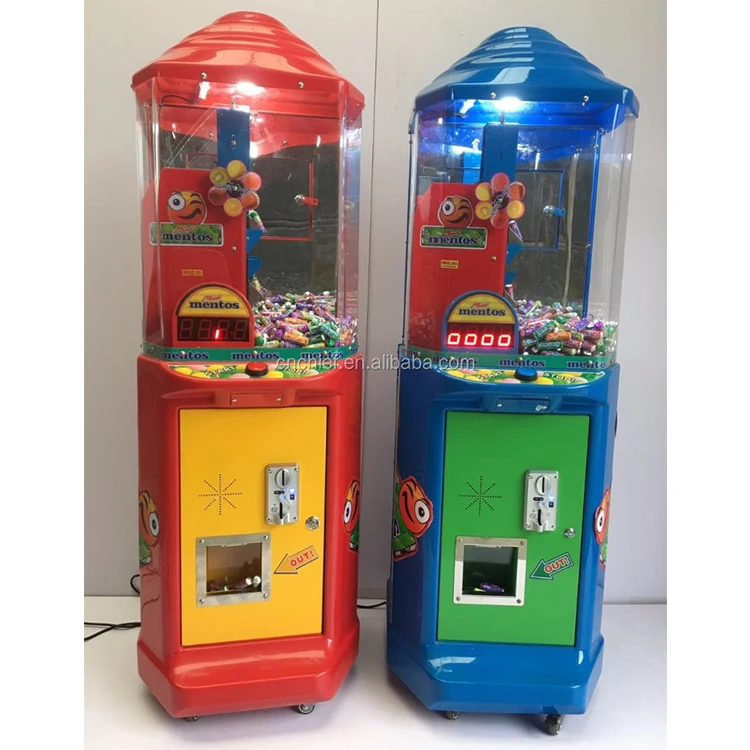 Wholesale custom Mini candy vending machine coin operated machine lollipop machine