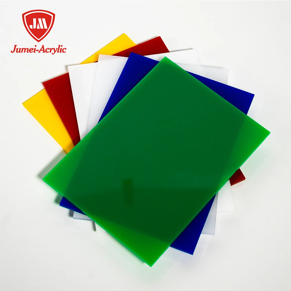 Jumei Plastic Manufacturer 100% New Virgin Material 3mm  Pmma Sheets  for  Light Box Signage and Advertising Use