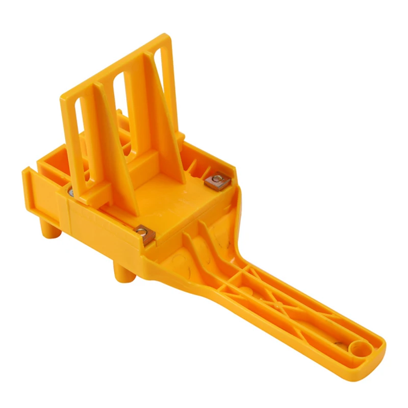 Деревообрабатывающий локатор для прямых отверстий, перфоратор из АБС-пластика, ручное соединение для древесной доски, фиксированный локатор для сверления круглой древесины