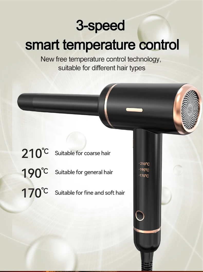 Directly factory 2 in 1 Multifunctional hair curler hair dryer Salon Equipment Chrome Hair Iron Appliance holder