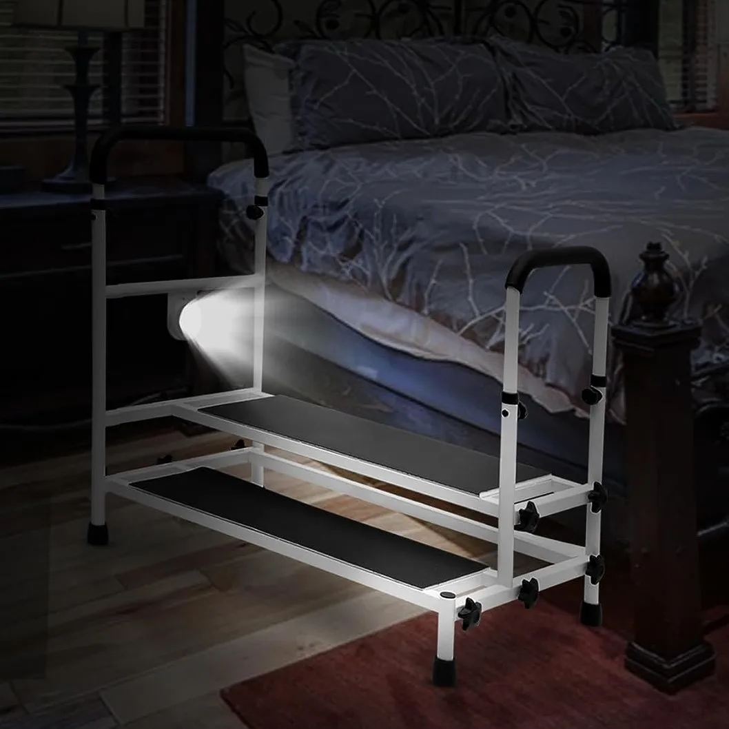 Ladder folding step stool for elderly other exercise rehabilitation equipment with adjustable height  medical device ladder