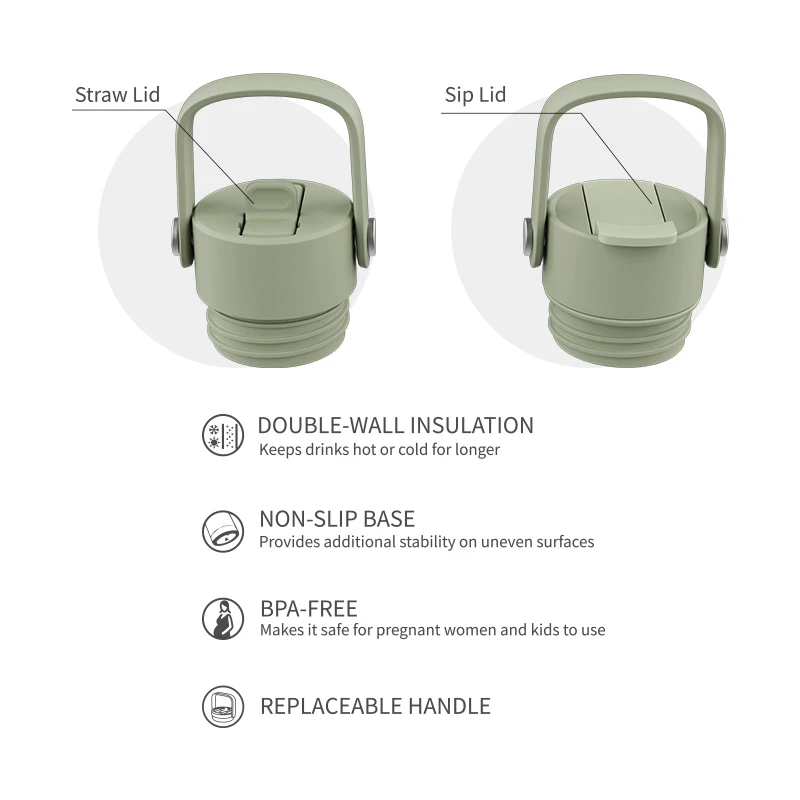 2024 Eco Friendly Fitness Custom Vacuum Insulated Water Flask Bottle Termos Sports Waterbottle Water Bottles For Men