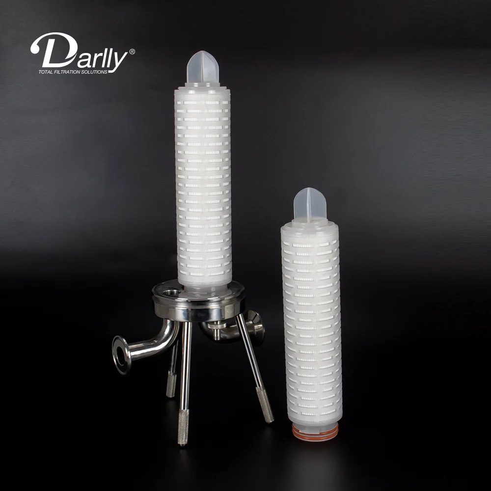 Корпус фильтра от производителя darlly санитарные однокруглые корпуса для жидкого