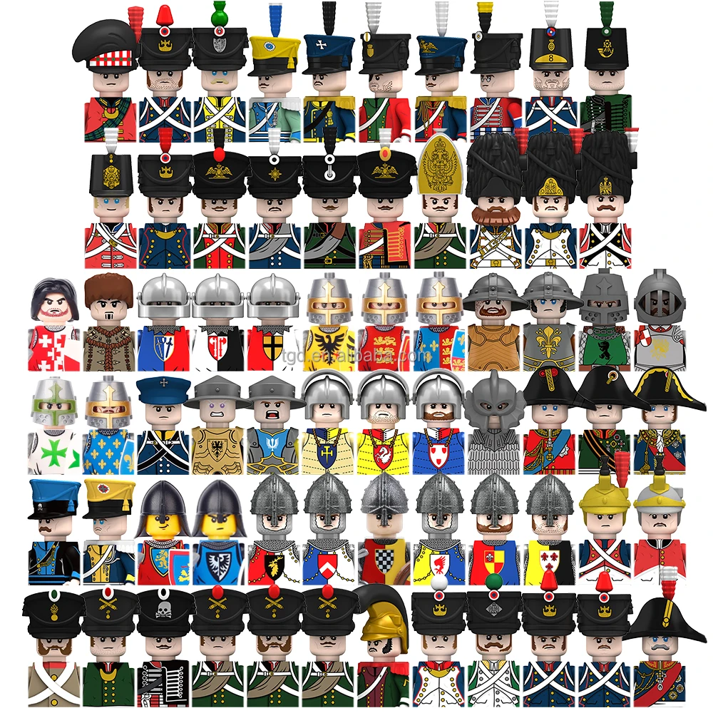 WM Blocks Mini Soldier Ww2 Military Figs Building Chinese Russian German Indian U.S. Army Medic Juguetes Toys for Kids