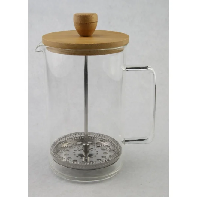 Amazon hot rose gold coffee plunger stainless steel high borosilicate glass french press