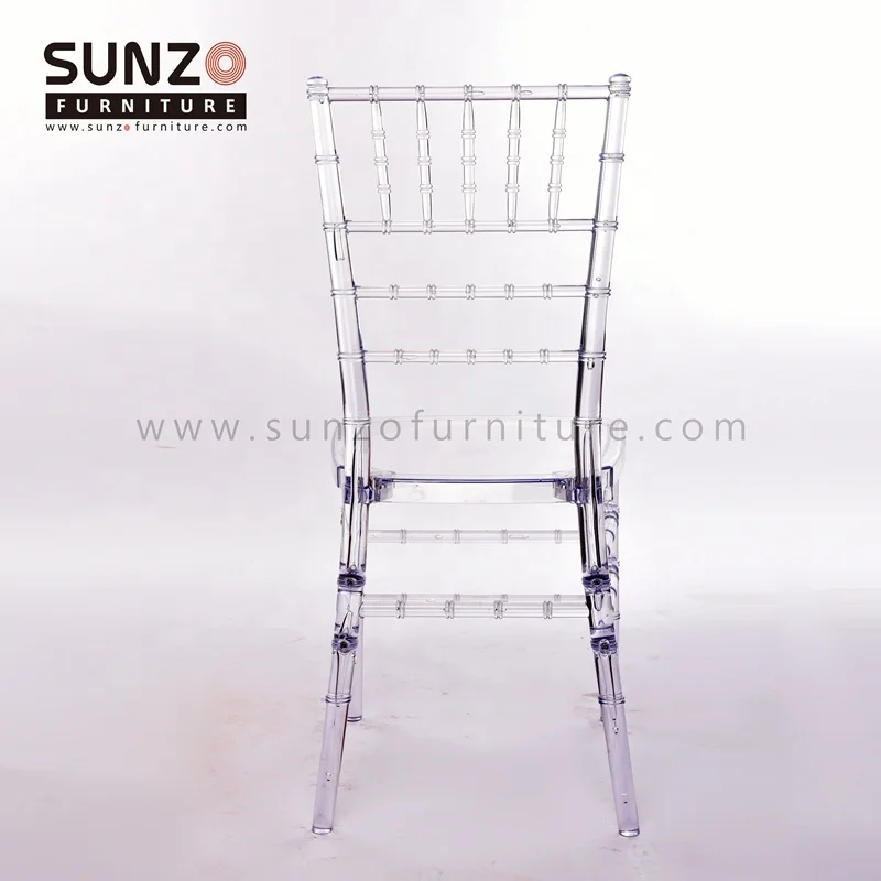 Оптовая продажа, стул Chiavari из прозрачного поликарбоната Silla Tiffany/ Resin