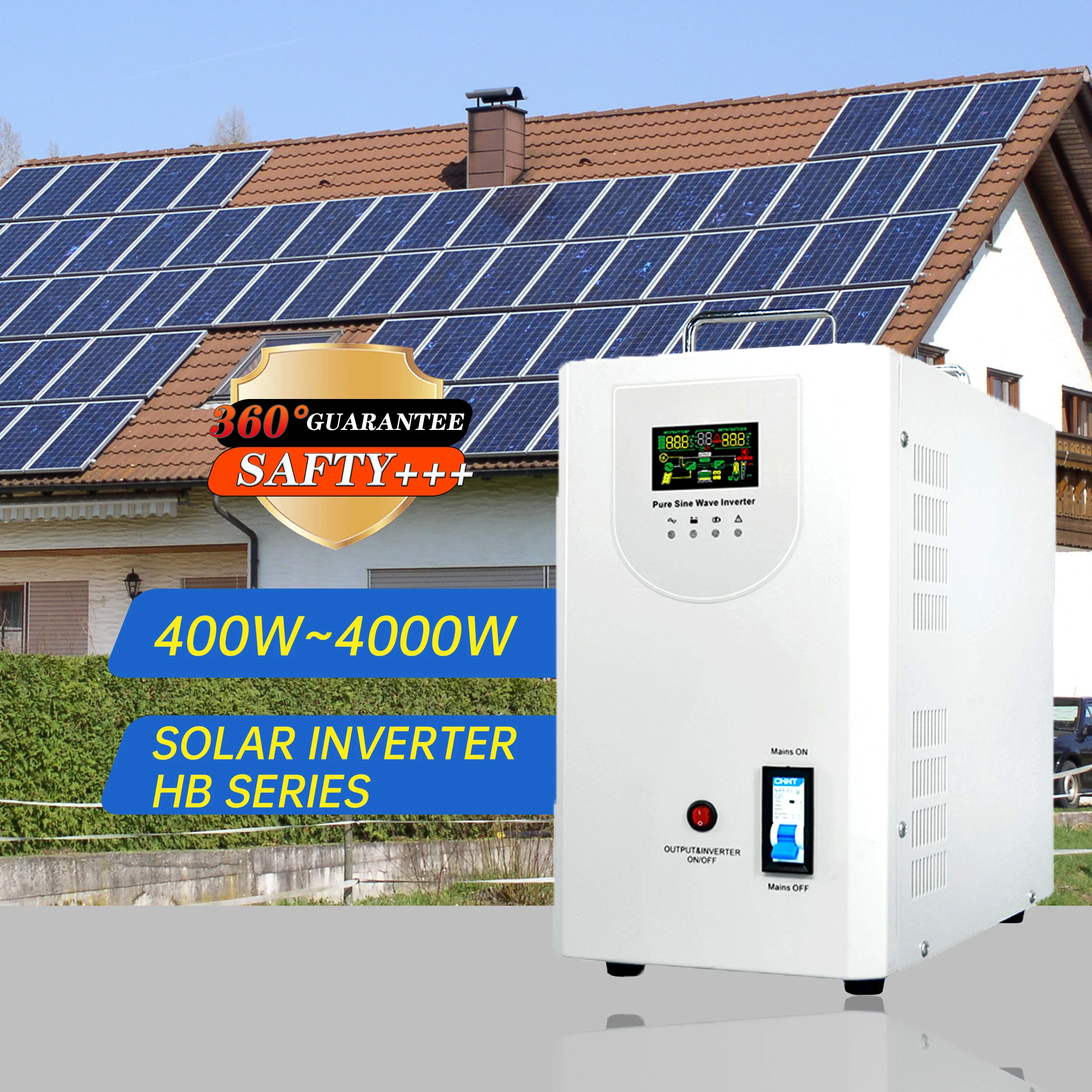 3kva 5kw 5.5kw 3.5kw 1kw 1kva 2kw 3kw 4kw чистая Синусоидальная волна от сетки Mppt низкочастотная Гибкая солнечная гибридная панель инвертор 12v 5 Kw