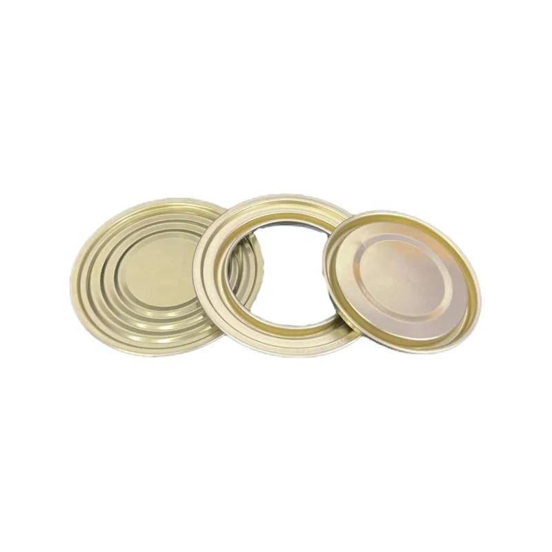Gold D99mm Triple Pressure Type Paint Tin Can Ring Lid Round Paint Can
