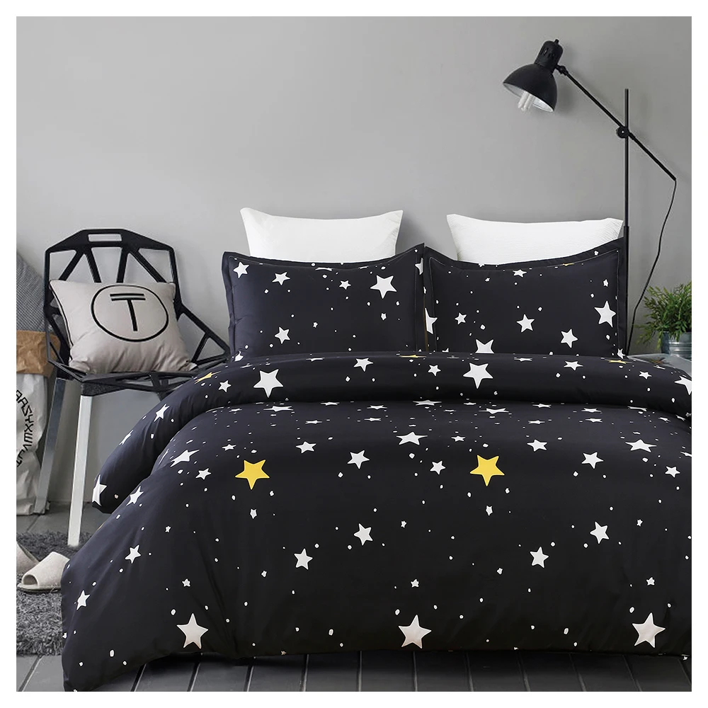 Wholesale Hot Sale Printed Kids Star Luxury Bedding Sets Luxurious Duvet Cover Set