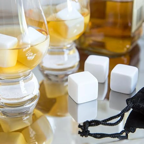 Granite Whisky Chilling  Rocks Best Choice for Bourbon Whiskey Lover Whiskey Stones Gift Set Chilling Whiskey Stones Marble