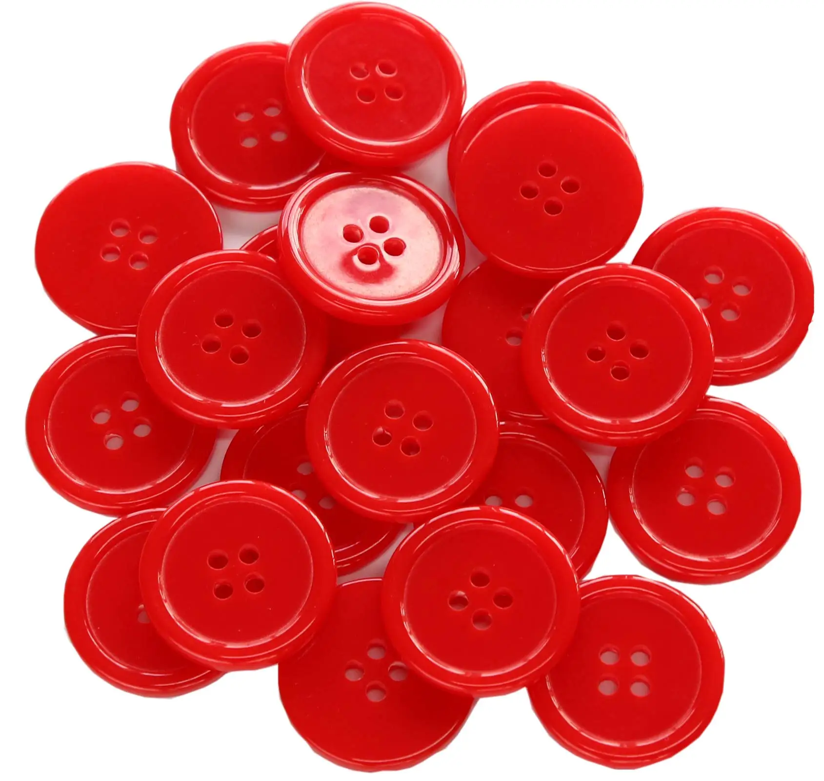 Square Round 2-Holes 4 Holes Boton Resin Plastic Sewing Button Garment Accessories Polishing Custom Shirt Buttons For Clothing