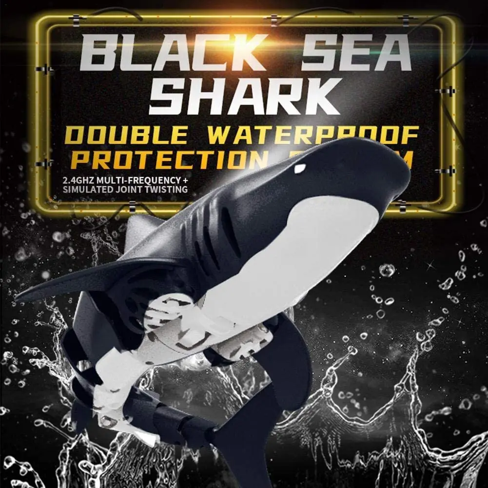 High Simulation Shark for Swimming Pool Great Gift RC Boat Toys