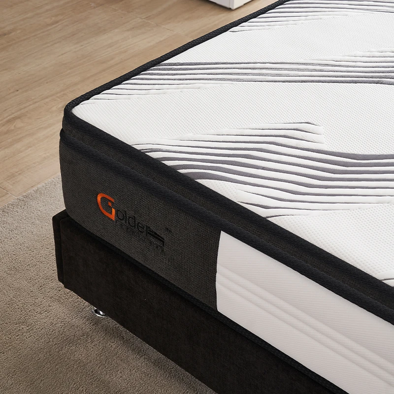 Factory Twin Single king Full Size Bedroom Furniture Set Order Online Mattresses Luxury Bed Foam Pocket Spring Mattress