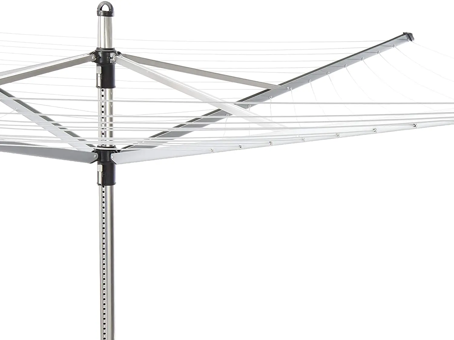 Wholesale outdoor patio multi-size aluminum folding clothes hanger rotary dryer clothes line folding hangers for clothes