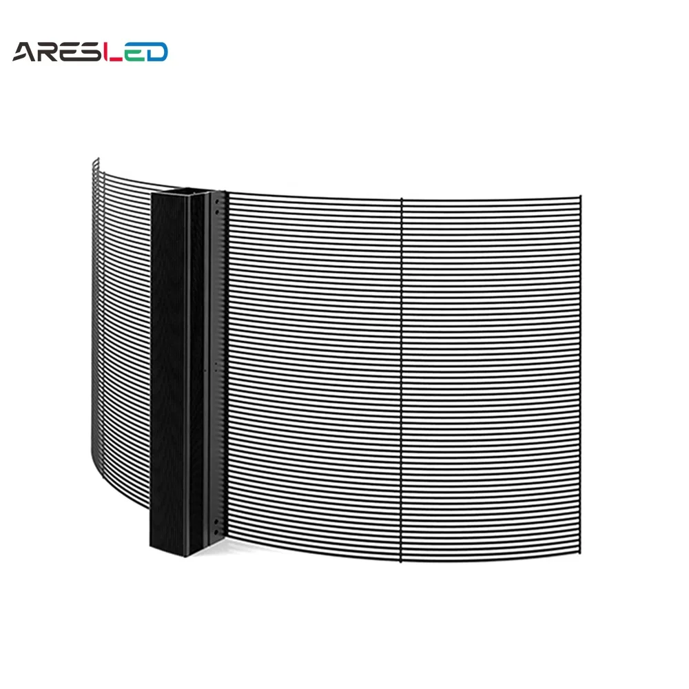 Led Screen Price Transparent Led Display Transparent Panels P3.91-7.82 Led Display Screen