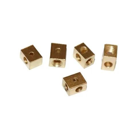 Клеммная колодка для патрона лампы JBF, латунь, медь