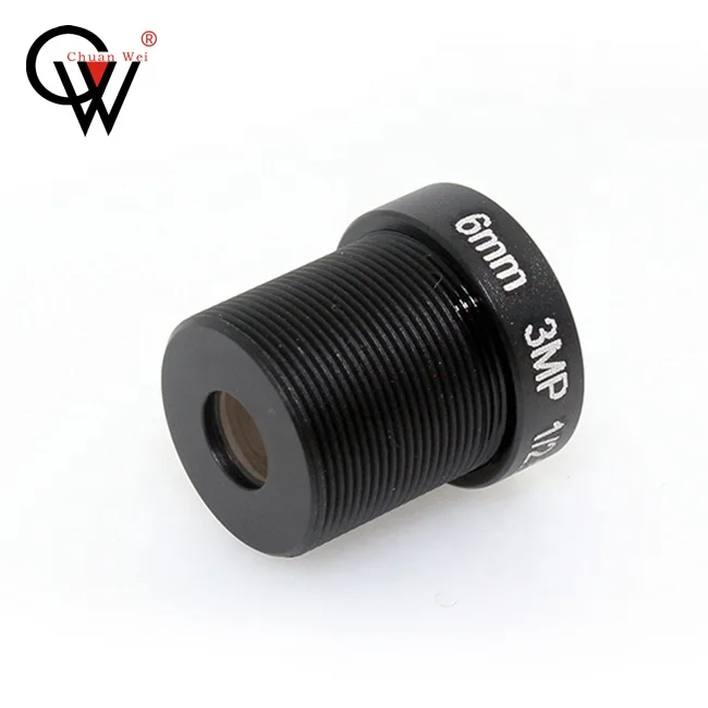 6mm  3MP  1/2.5 F1.8 M12 for CCTV Camera IP Camera