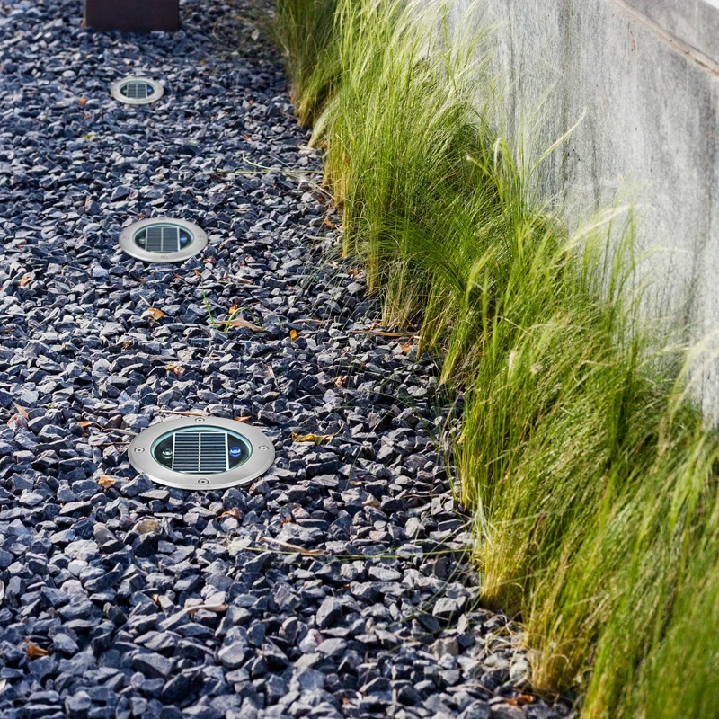 Manufactory Direct Solar Led Underground Light waterproof Garden Lamp Underground Light