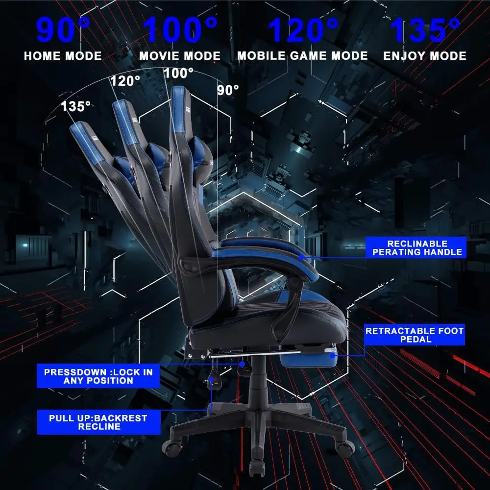 Cheap Price Custom  PU Leather Scorpion Pro Black and Red Office Gamer Gaming Chair for Computer PC Game