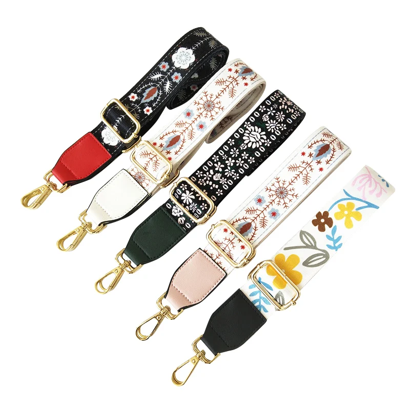 Custom Logo Printed Bag Strap  Webbing Bag Strap  Bags Leather Handbags Strap