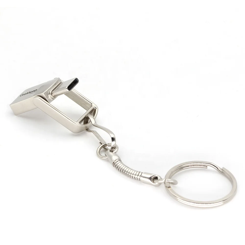 Ceamere CMU-025 USB флэш-накопители 32 ГБ флэш-накопитель 8 Гб оперативной памяти, 16 Гб встроенной памяти, 64 ГБ 128 изготовленный на заказ логос OEM OTG Type C металлический поворотный флэш-накопитель 32 ГБ