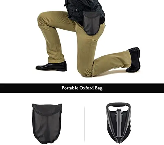 High Quality Outdoor Folding Camping Shovel Mini Multifunctional Survival Shovel