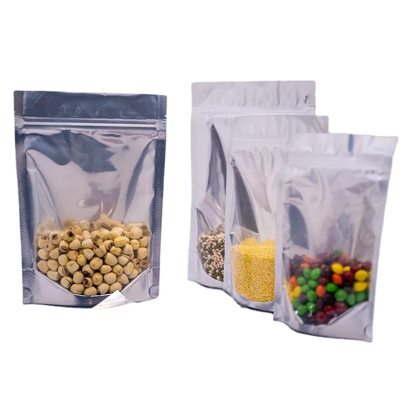 Thickened 200 microns Wholesale cheap transparent and matte plastic packaging bags