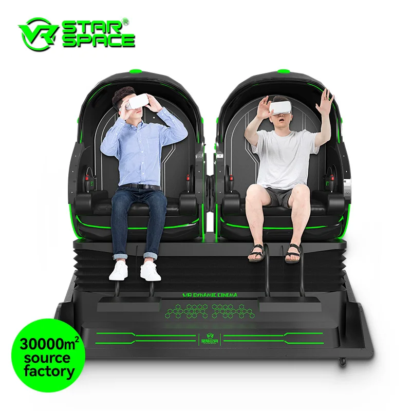 VR Star Space VR Machine Manufacturer Virtual Reality Arcade Games Virtual Reality Egg Chair 9D VR Cinema Simulator for Sale