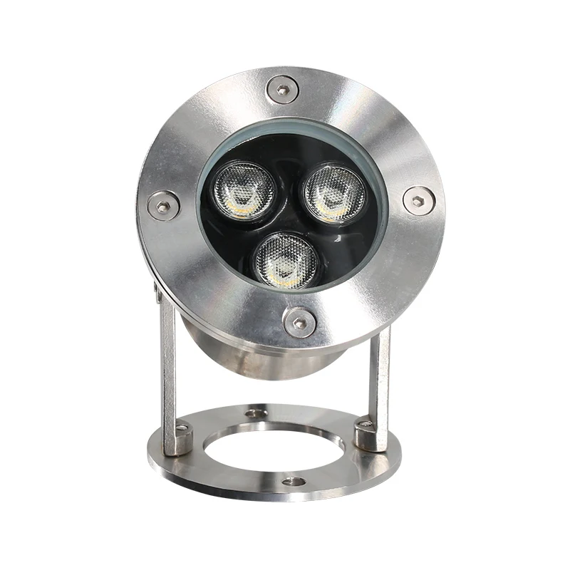 DMX Control Full Color RGB 3W LED Underwater Light