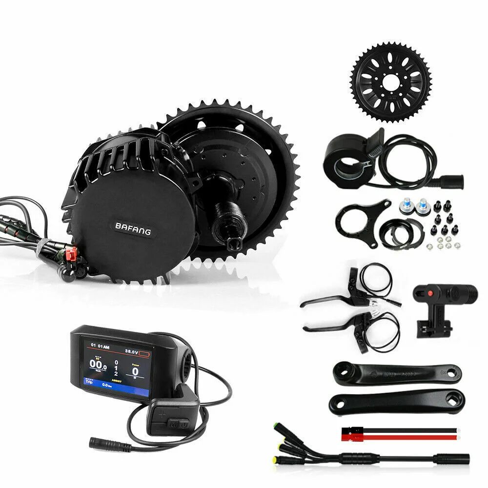 Bafang 48V 1000W BBSHD Electric Mid Drive Motor Electric Bike Conversion Kit With Powerful Motor