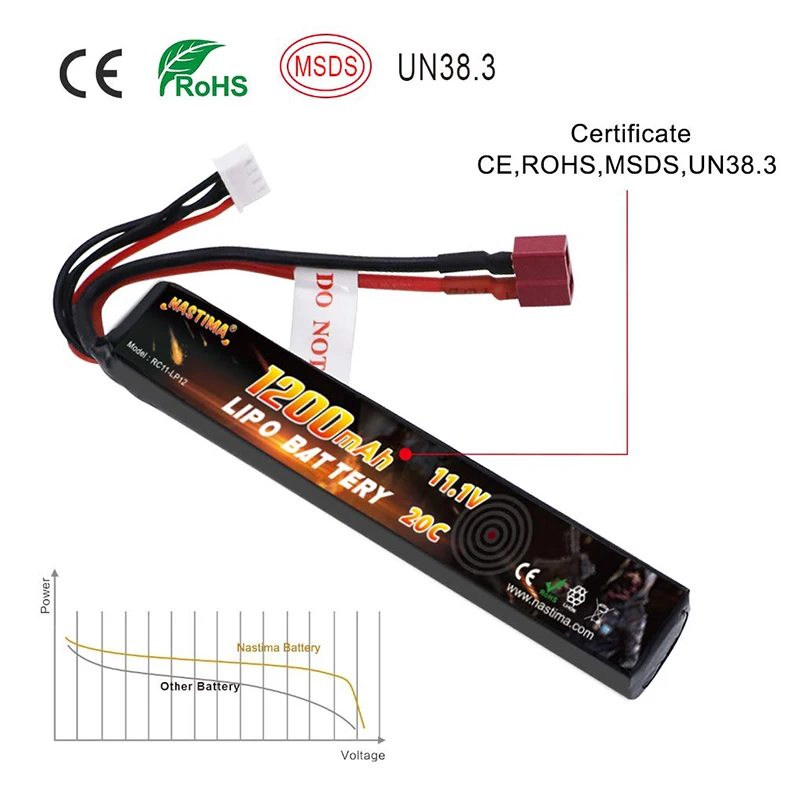 11 1 В 1200 мАч 3S 20C Lipo аккумулятор с разъемом Deans-T для модели RC мини-страйкбол водяной пистолет пневматический электрические игрушки детали