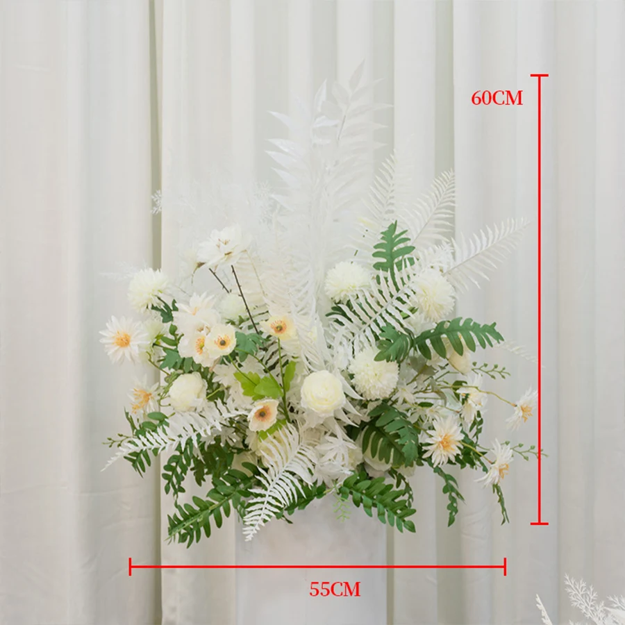 Hot Selling Decorative Crafts Silk Flowers Arrangements Plant Yeah Plants Table Pink Artificial Flower Head