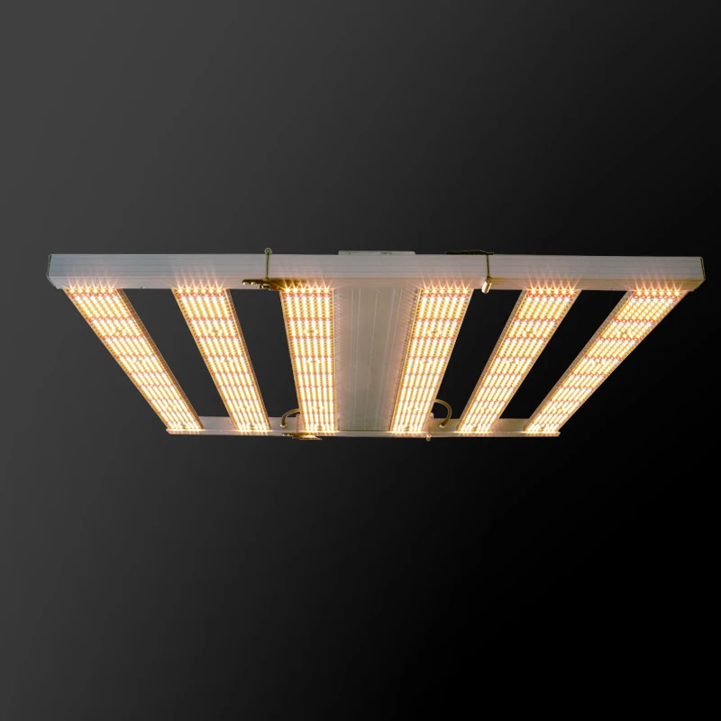 Vertical Farming 3 Folding 1000W Full Spectrum Lm301b Led Strip Light Hydroponic Grow System For Growing Equipment Indoor Plants