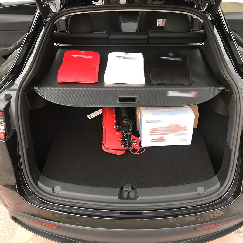  Лидер продаж роскошный Автомобильный багажник занавеска для багажа багажника подходит модели Tesla Y
