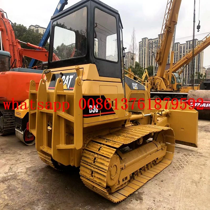 Б/у бульдозер cat d3 мини маленький трактор б/у Гусеничный мини-бульдозер D3G