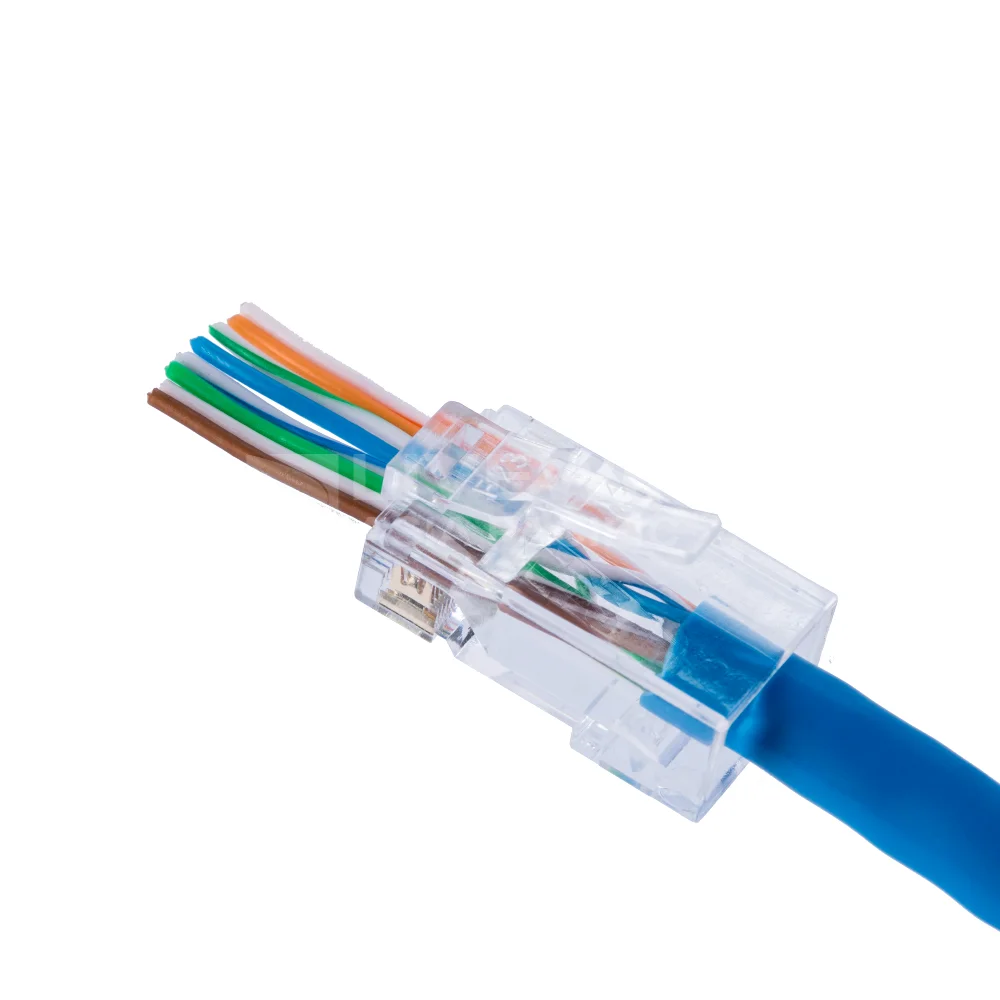 Лучшее качество UTP Cat5e RJ45 разъем 8P8C модульный разъем