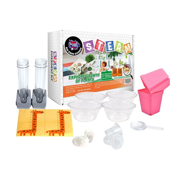 Plant Activity Gift Kit for Boys Girls Kids Age 6+ Christmas Birthday Party