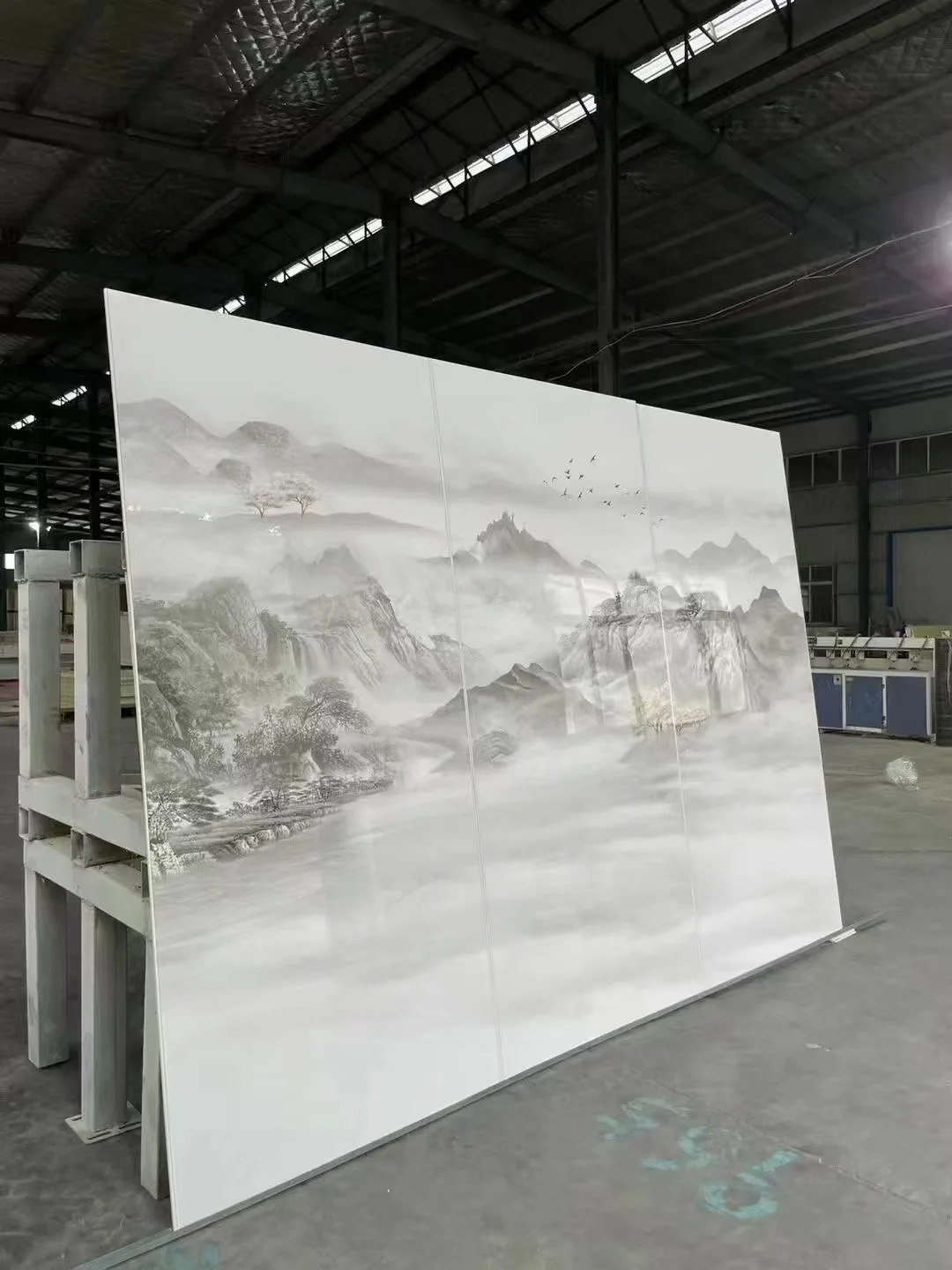 high quality decorative UV board PVC High Gloss Plastic uv marble Sheet for wall decoration