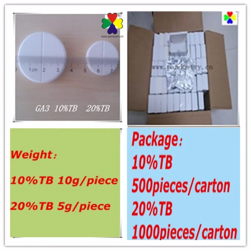 Agrochemicals gibberellic acid 10g tablet