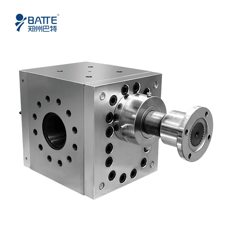 High Output HDPE PP PS ABS extruder melt pump for Flakes Plastic Recycling Pelletizing Line